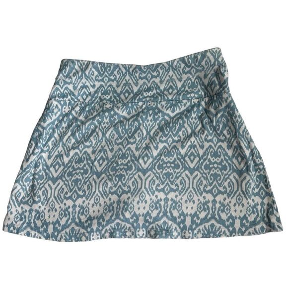 Slender Shapes by TEEZHE Skort Blue White Pattern Size PM - Picture 1 of 13